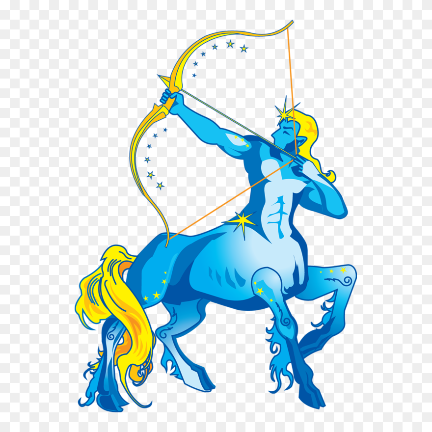 Sagittarius Png - Стрелец Знак Зодиака Png Clipart