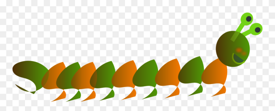 Computer Worm Clipart