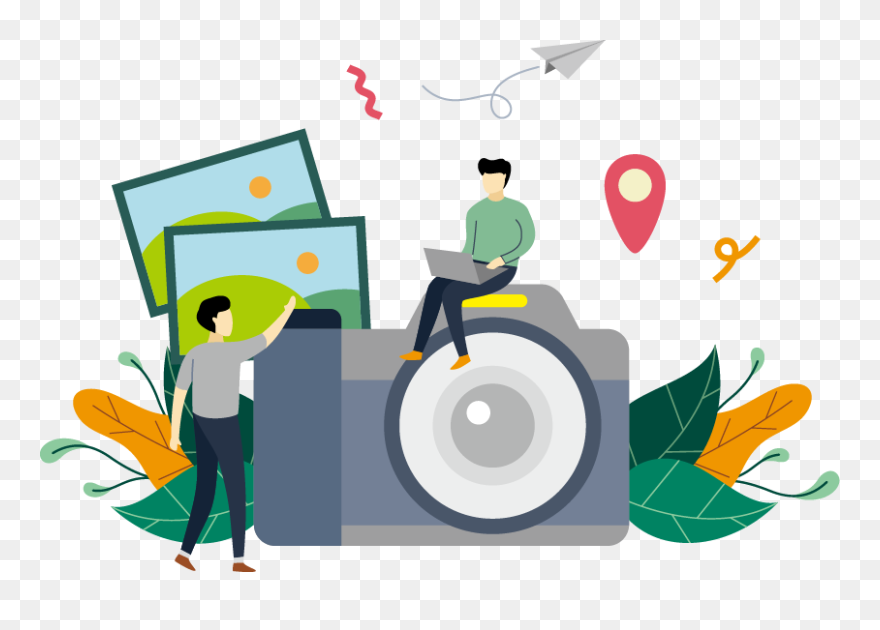 Gps Flat Design Illustration Clipart