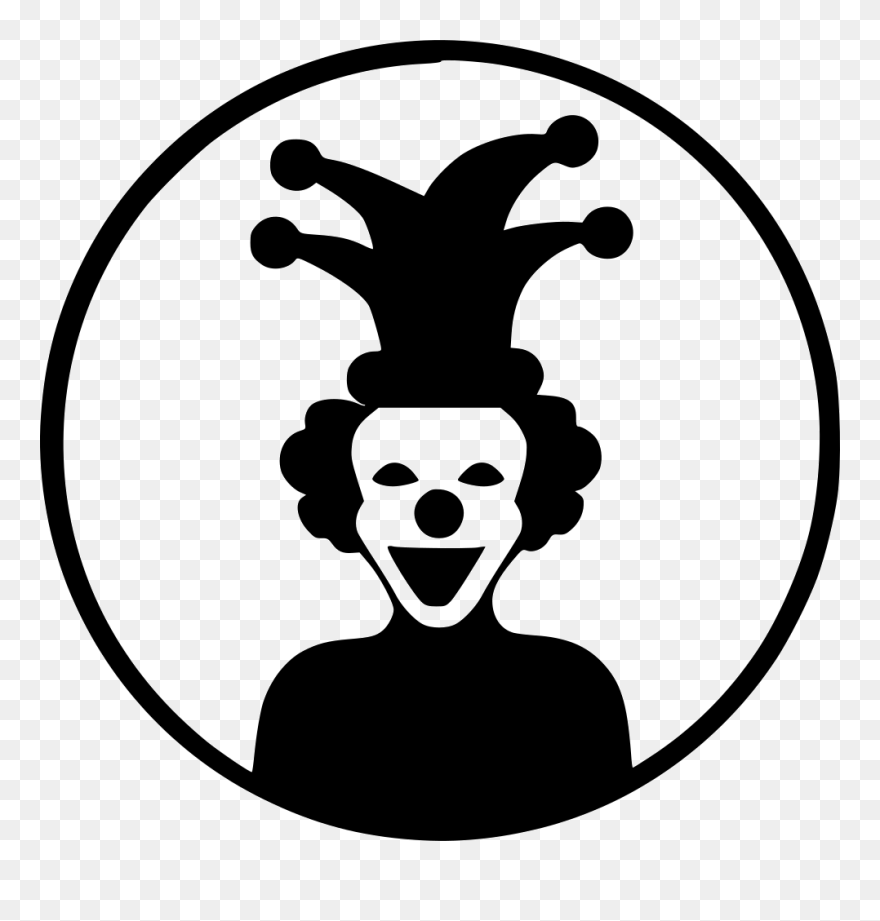 Joker Harley Quinn Batman - Face Black And White Joker Clipart