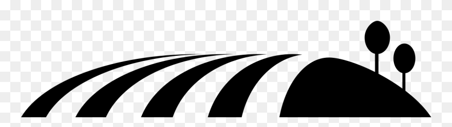 Italy Hereford Cattle Farm Rural Area Agricultural - Agricultural Land Clipart - Png Download