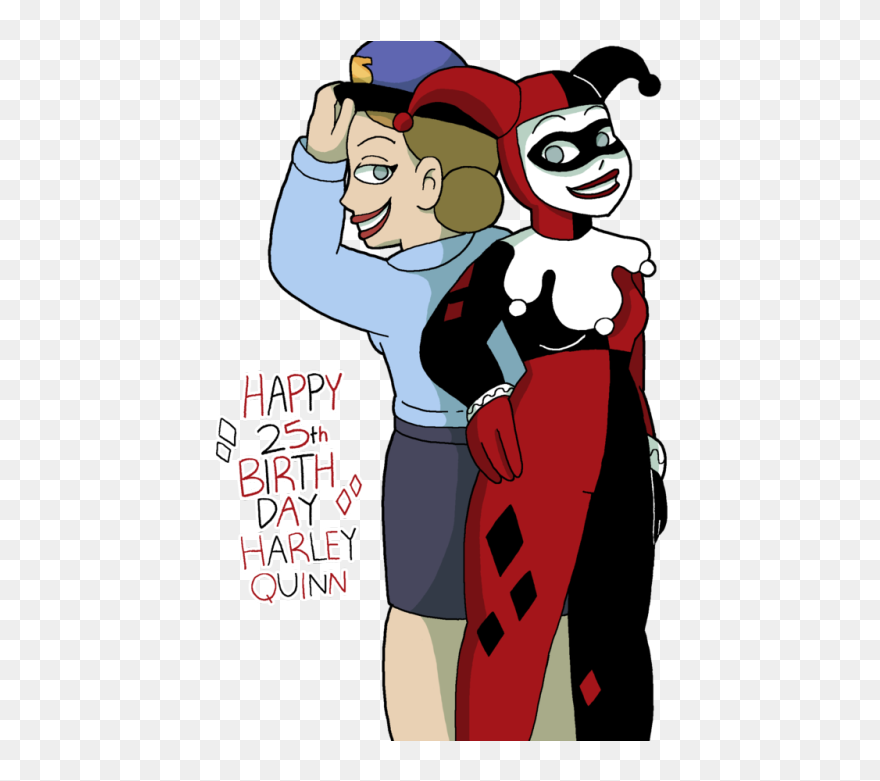 Harley Quinn Clipart Tumblr Transparent - Cartoon - Png Download