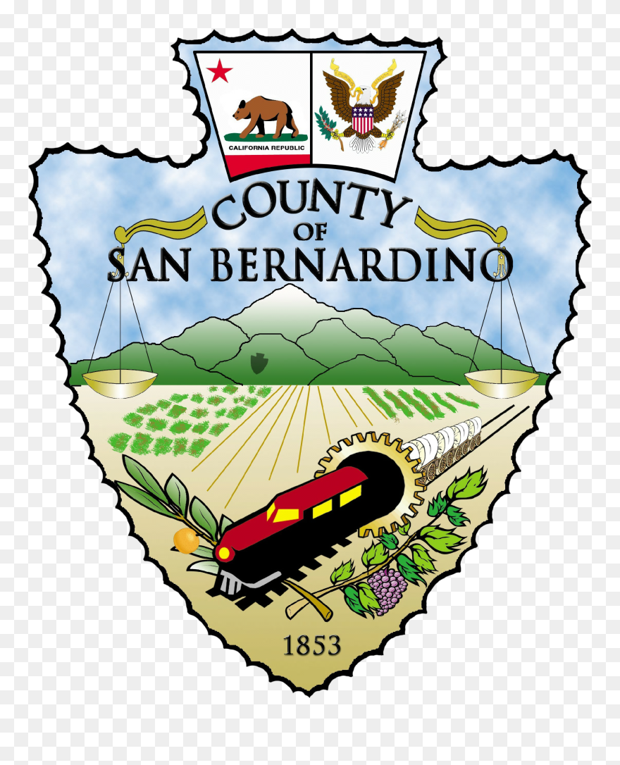 San Bernardino Arrowhead Logo Clipart