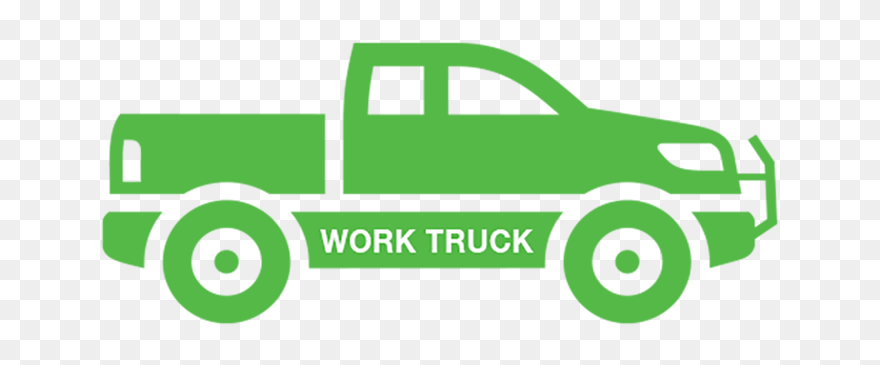 Work Truck - Free Vector Images Pickup Truck Clipart
