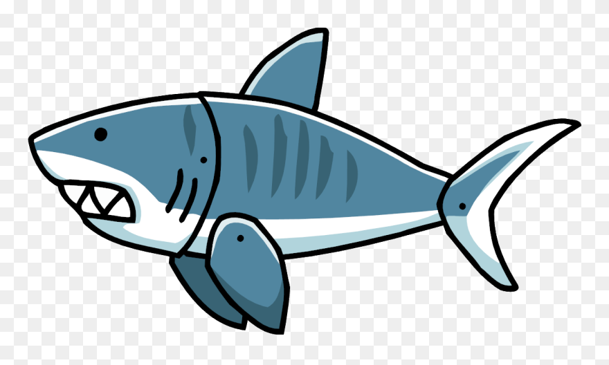 Tiger Shark Tiger Shark Clip Art - Transparent Background Shark Clip Art - Png Download