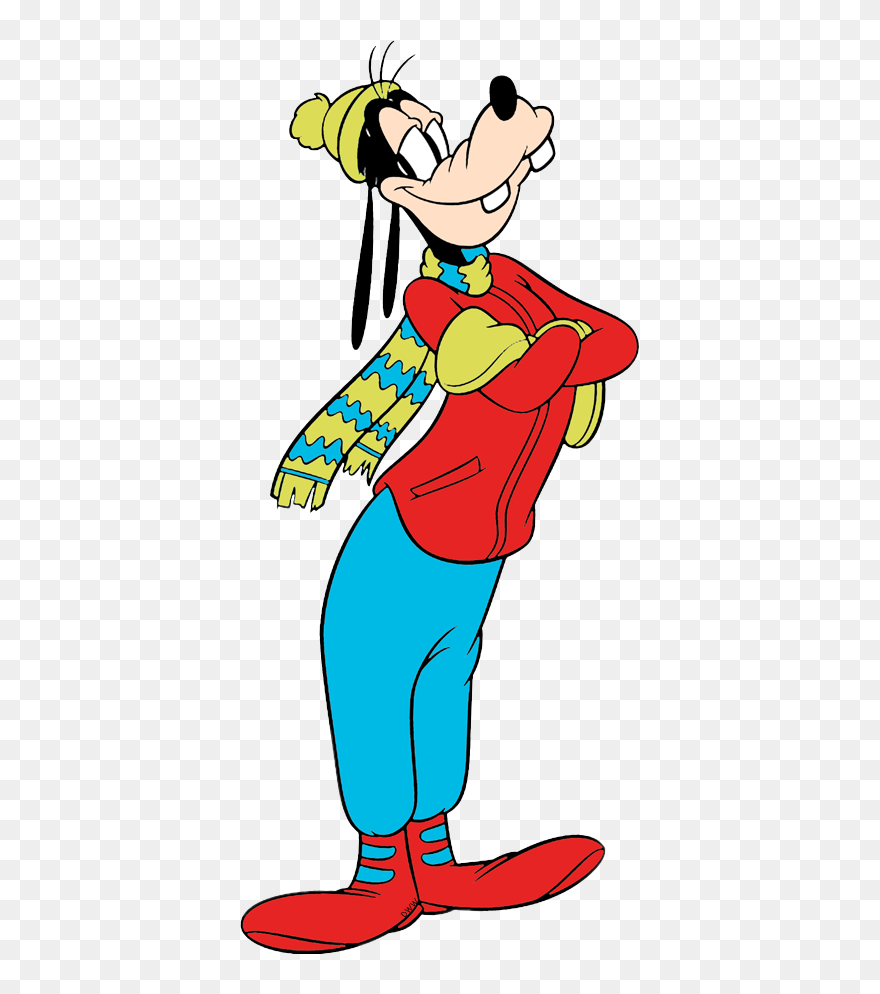 Winter Goofy Clipart