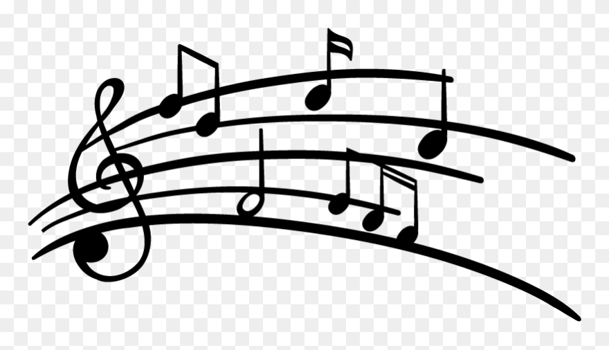 Musical Notes Car Vehicle Sticker Clipart