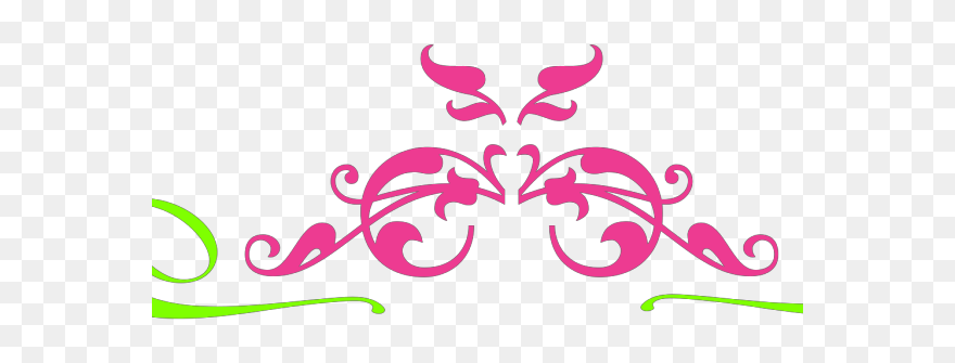 Decorative Swirl Changed Png Clip Art - Decorative Elements Clip Art Transparent Png