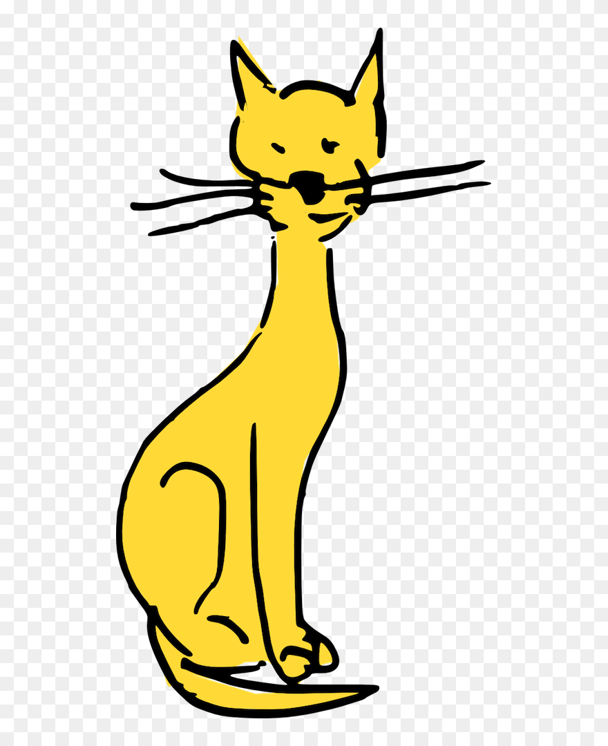 Free Digital Cat Doodles - Clip Art - Png Download