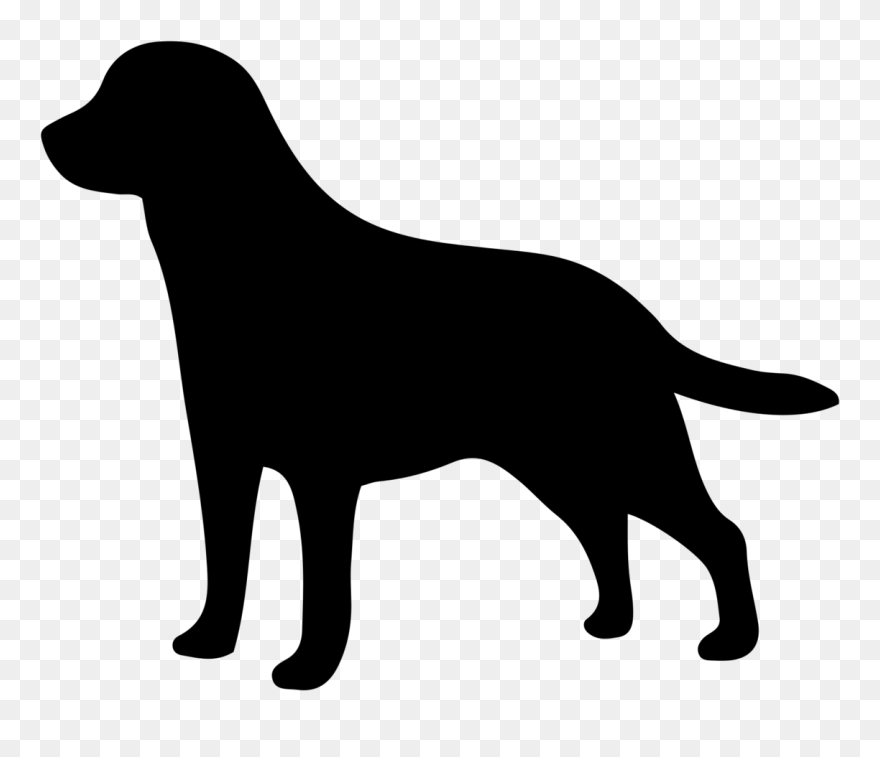 Labrador Retriever Golden Retriever Kooikerhondje Puppy - Labrador Retriever Silhouette Clipart