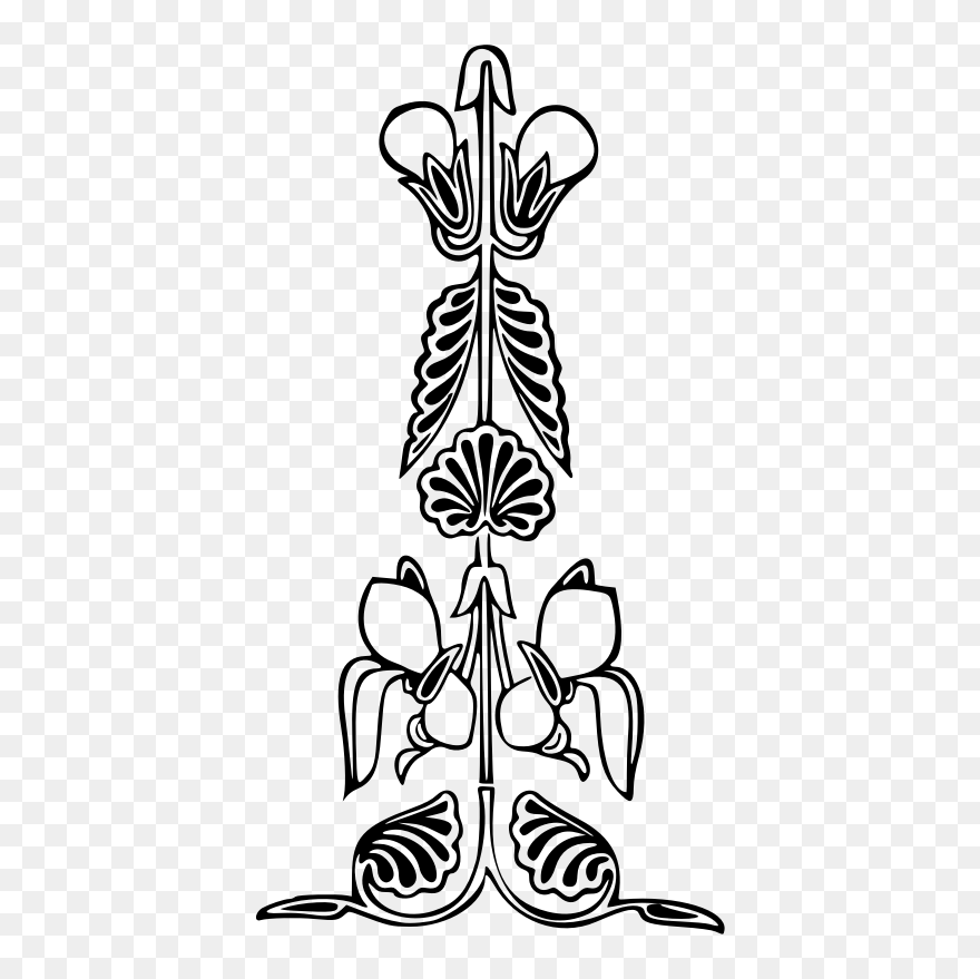 Abstract Flower - Illustration Clipart