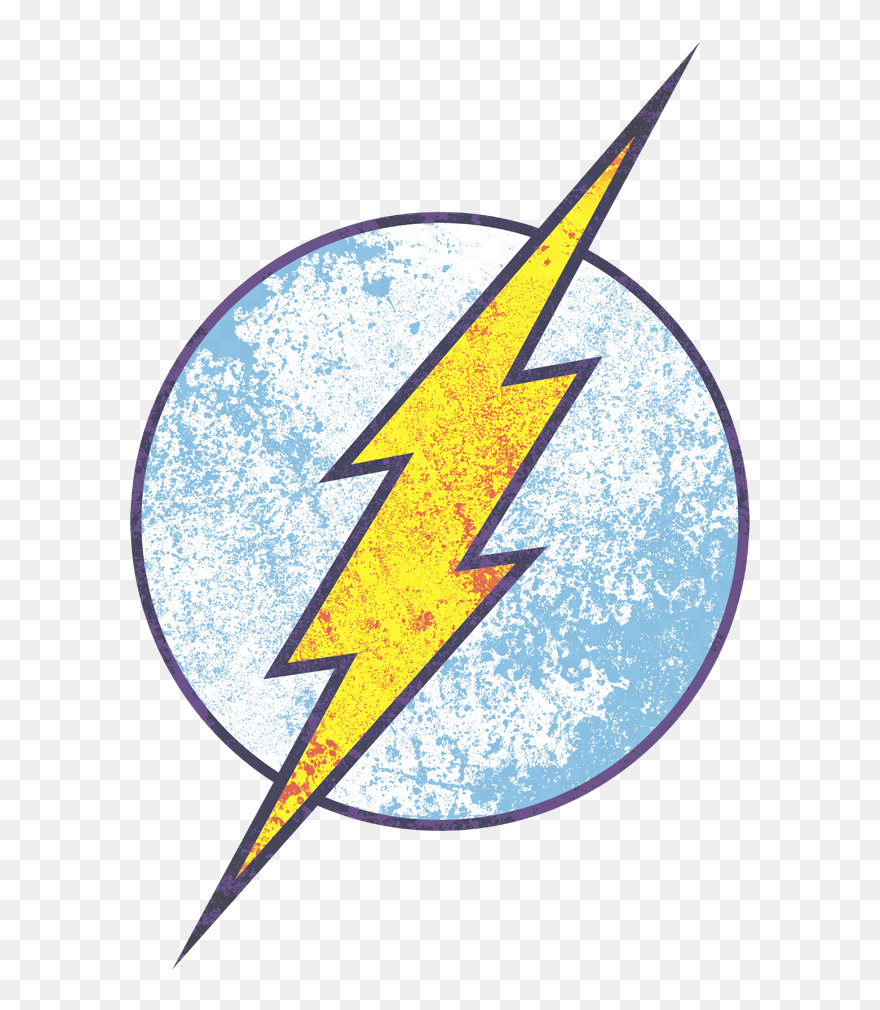 Transparent The Flash Logo Clipart - Flash Dc Comics Logo - Png Download