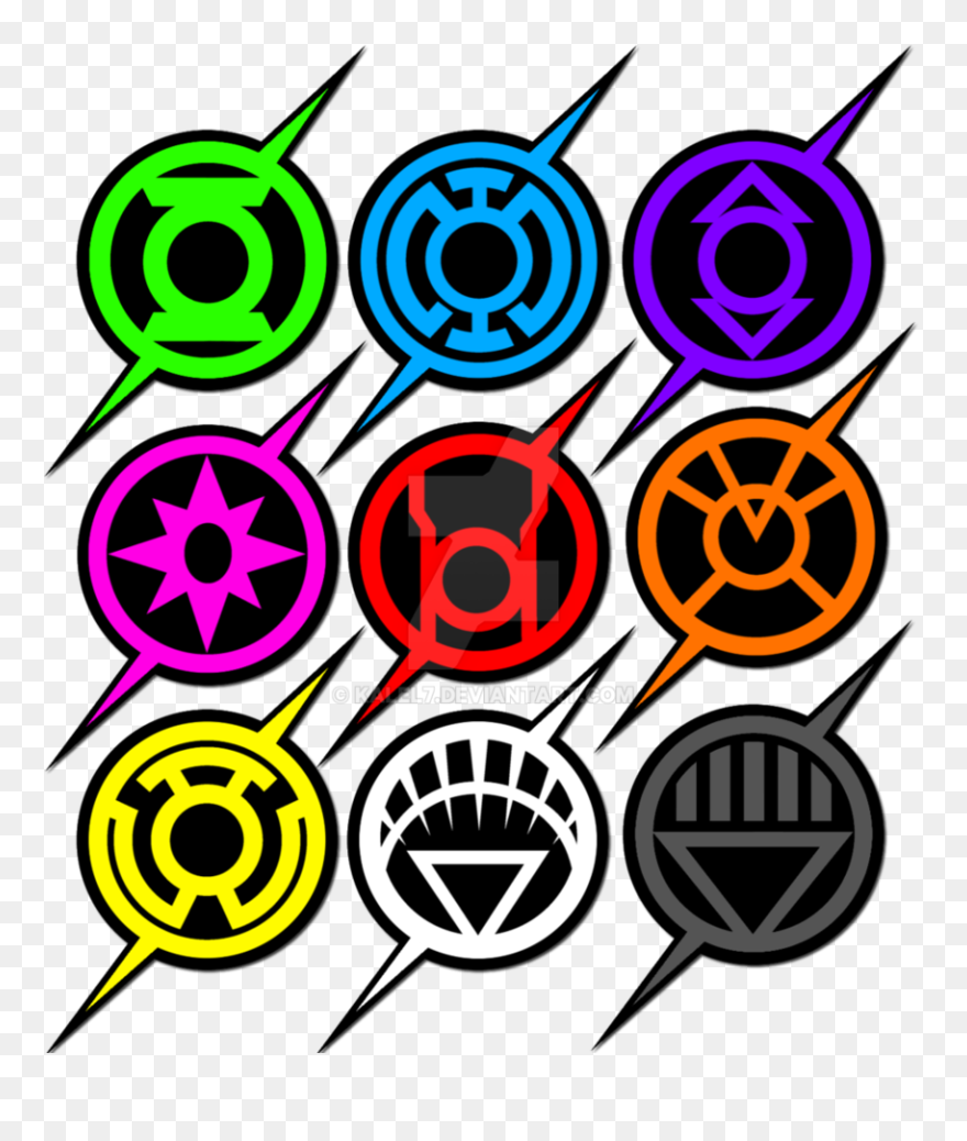 Lantern Corps Logo Clipart