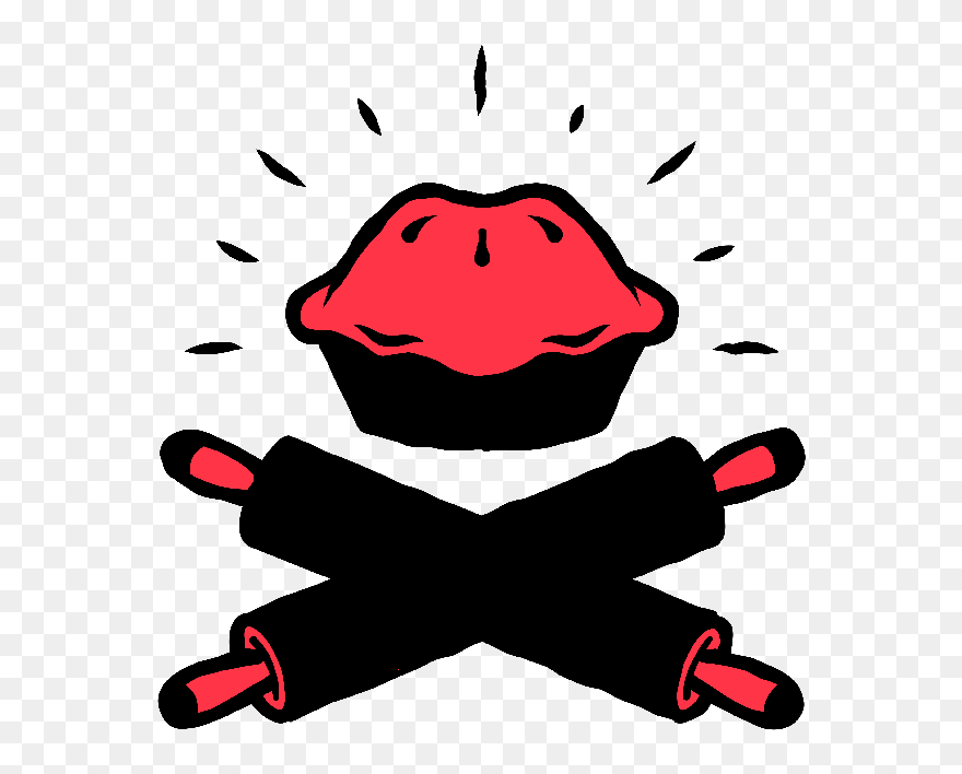 Pie Cross Pins - Young Vegans Clipart