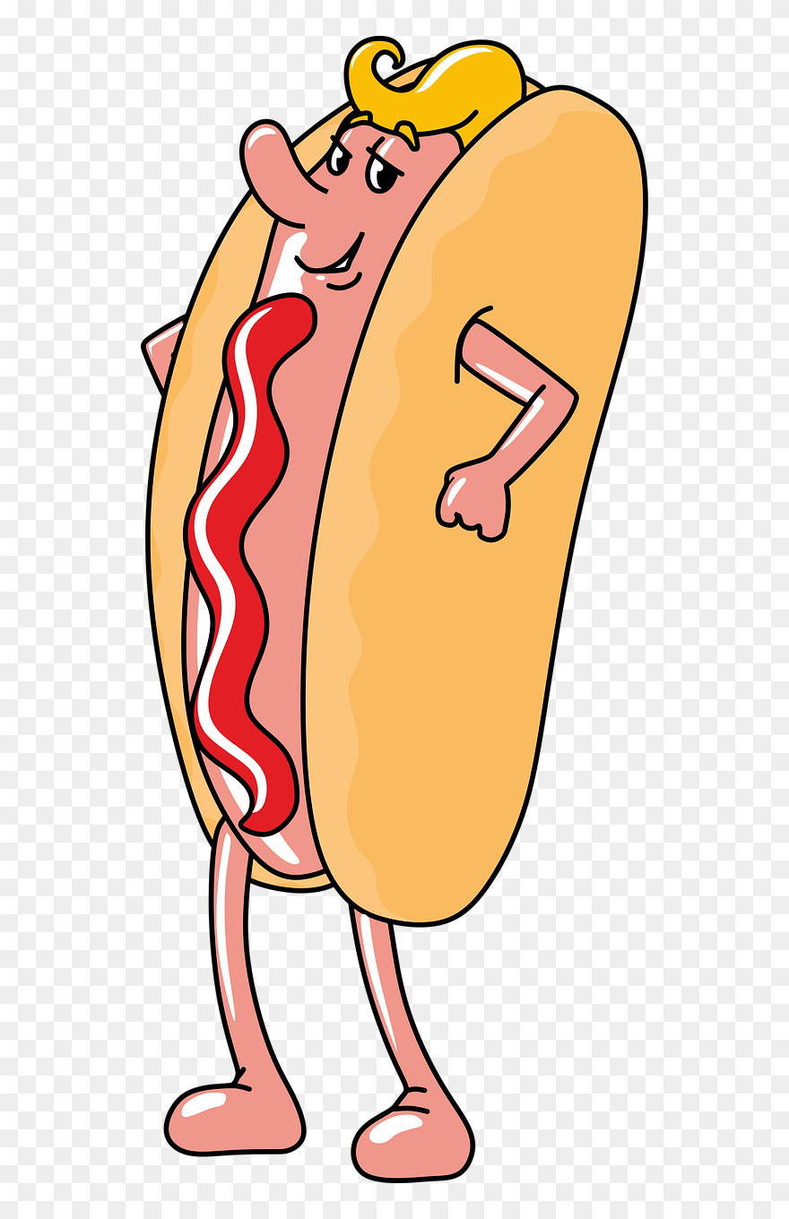 Fundo Cachorro Quente Png Clipart