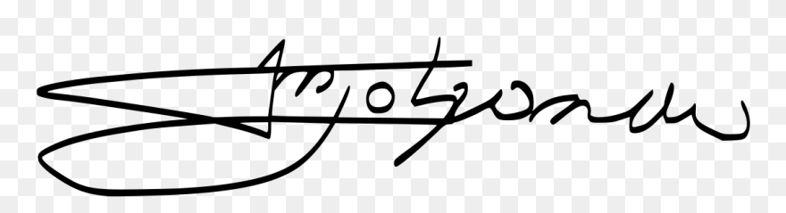 Bolsonaro Unterschrift Clipart