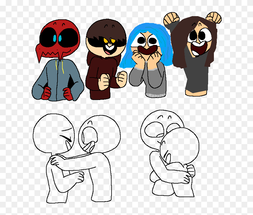 Warriors Cats In Human Version Clipart