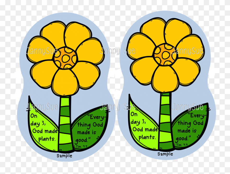 Creation Clipart God Creation - God's Creation Day 3 Craft - Png Download