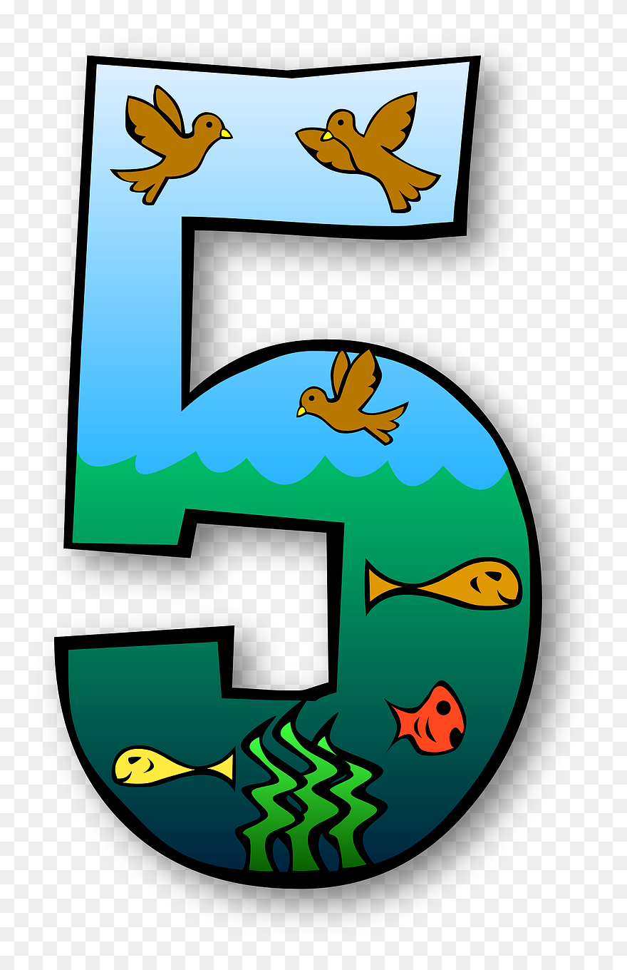 Five Fifth Day Free Photo - Number 5 Clipart - Png Download