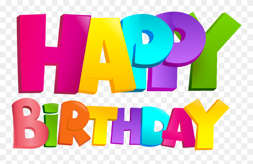 Happy Birthday Png Images Transparent Free Download - Happy Birthday Png Transparent Clipart
