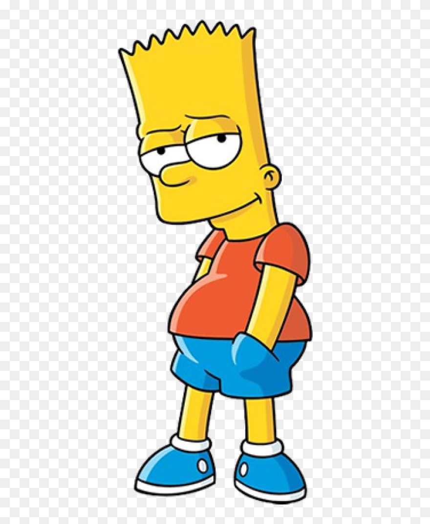 Bart Simpson Head Png Clipart