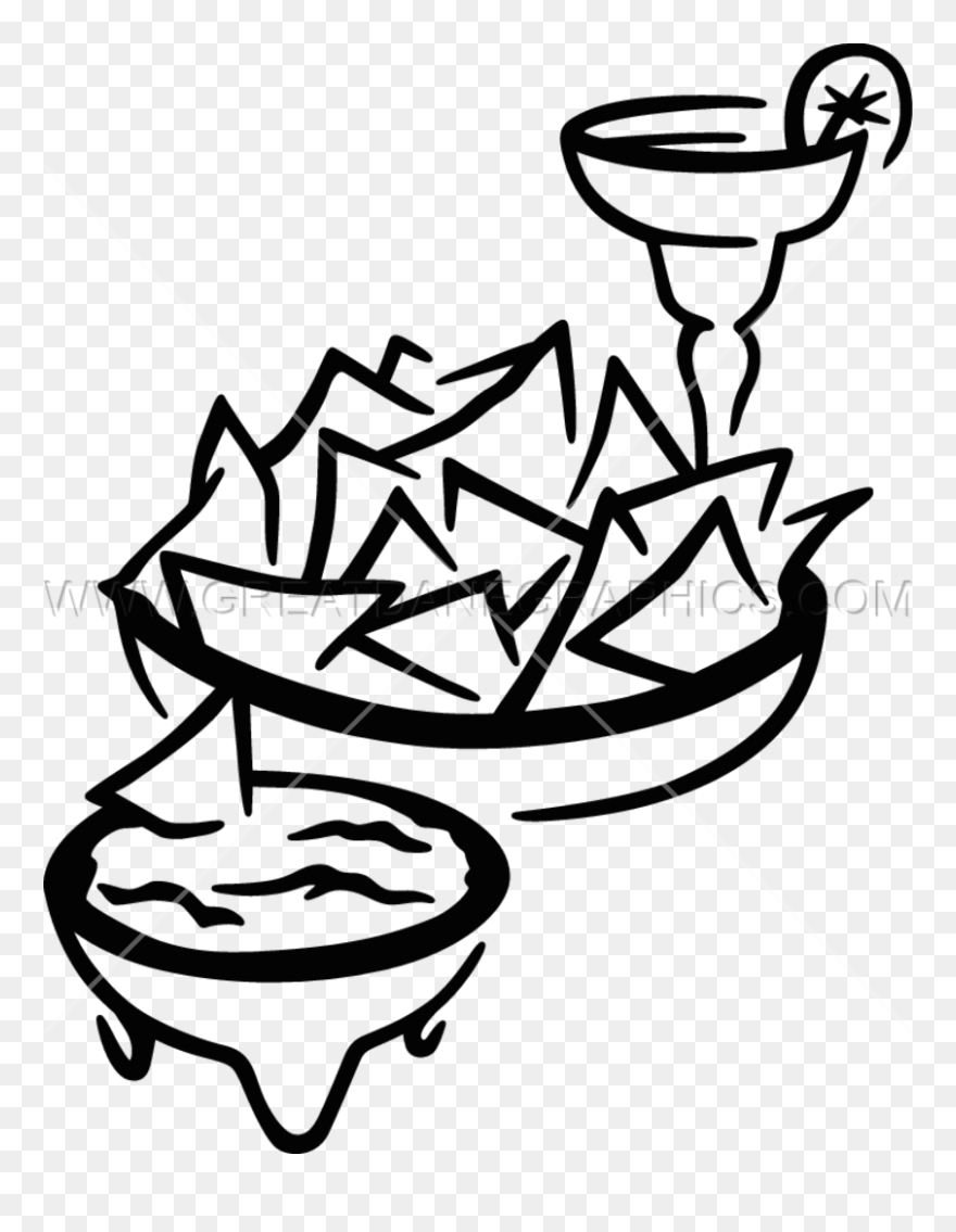 Snack Drawing Chip Salsa For Free Download Clipart