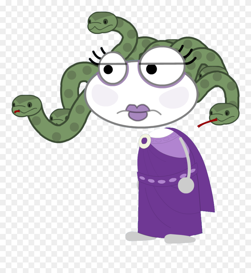 Poptropica Wiki - Art Medusa Percy Jackson Clipart