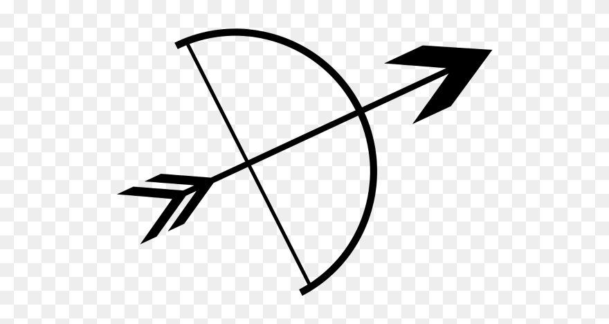 Desenho De Arco E Flecha Clipart