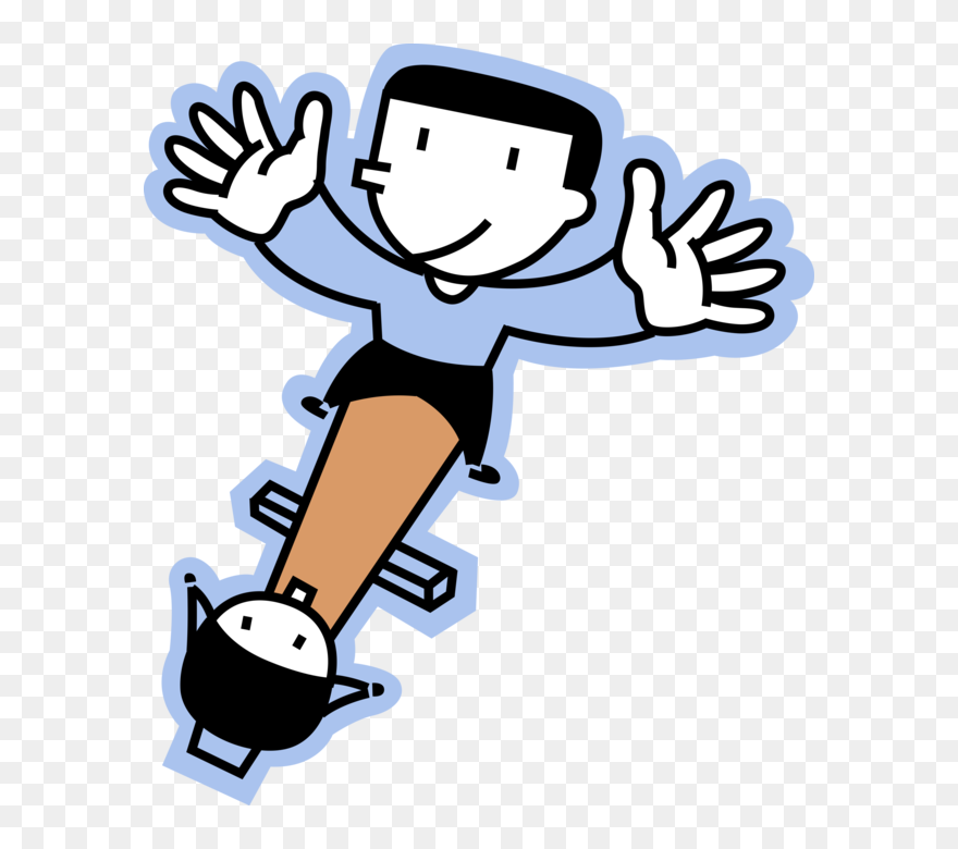 Vector Illustration Of Children Play On Playground - Clip Art - Png Download