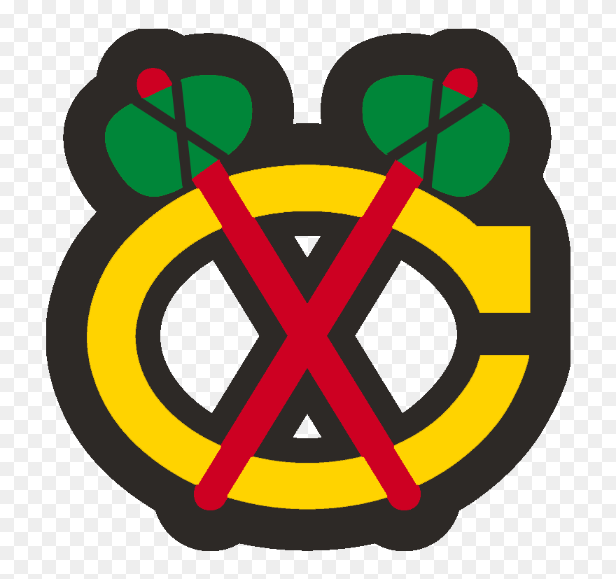 Chicago Blackhawks Secondary Logo Clipart