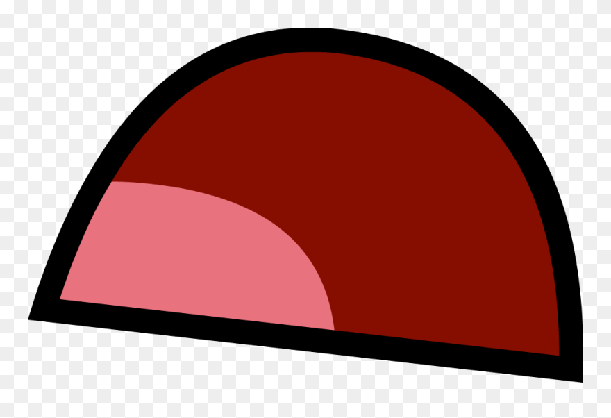 Mad Mouth Png - Bfdi Angry Mouth Open Clipart