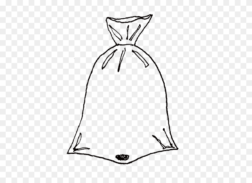 Transparent Plastic Bag Drawing Clipart