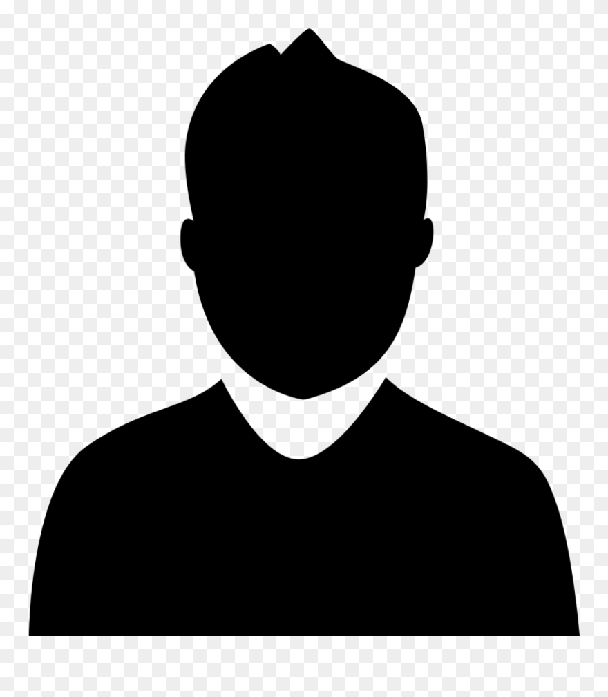 Silhouette Person Clip Art - Silhouette Unknown People - Png Download