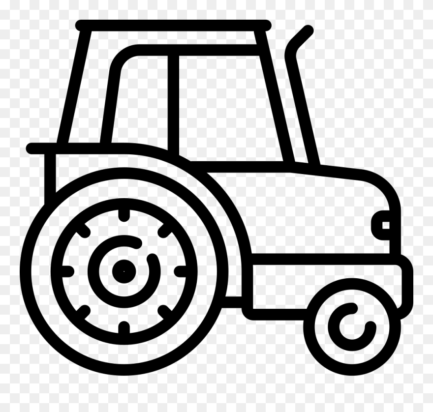 Transparent Tractor Clip Art Black And White - Quality Time Icon Png