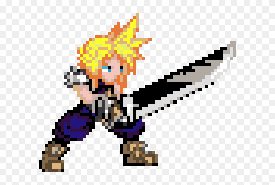 Transparent White Cloud Clipart Png - Final Fantasy Pixel Art