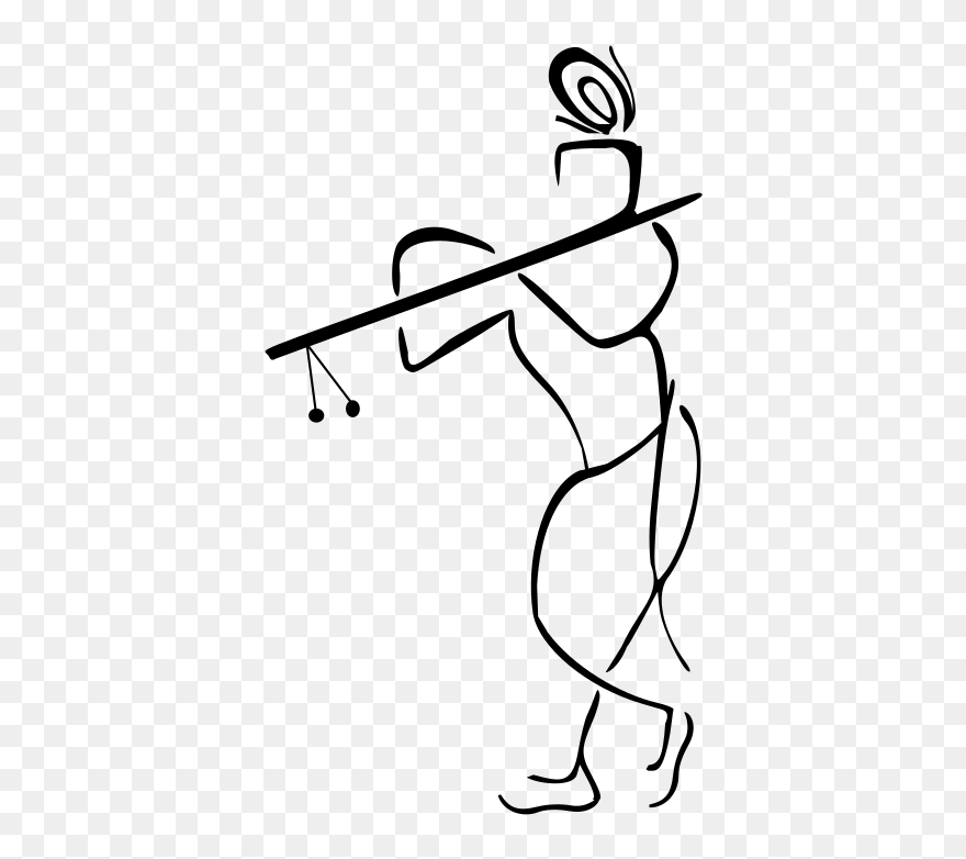 Lord Krishna - Krishna Clipart - Png Download