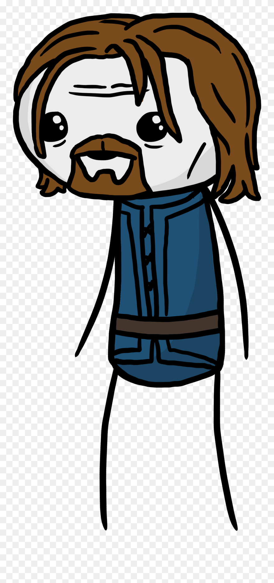 Boromir From "lord Of The Rings" - Cartoon Clipart