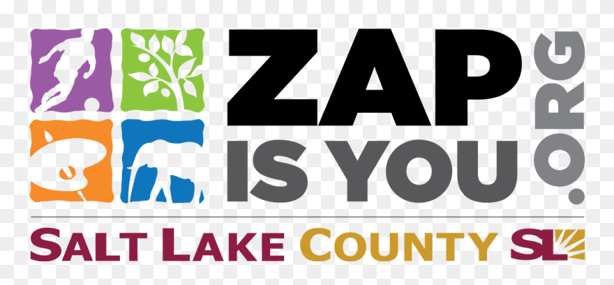 Salt Lake County Zap Logo Clipart