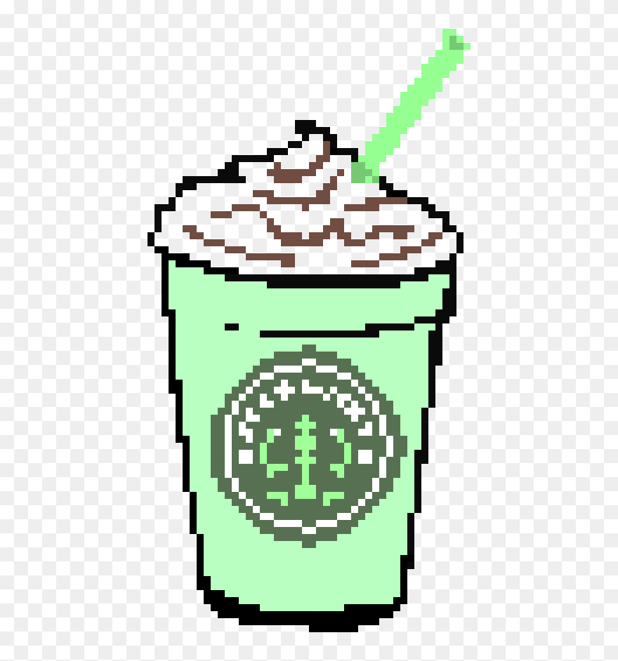 Starbucks Cross Stitch Pattern Clipart