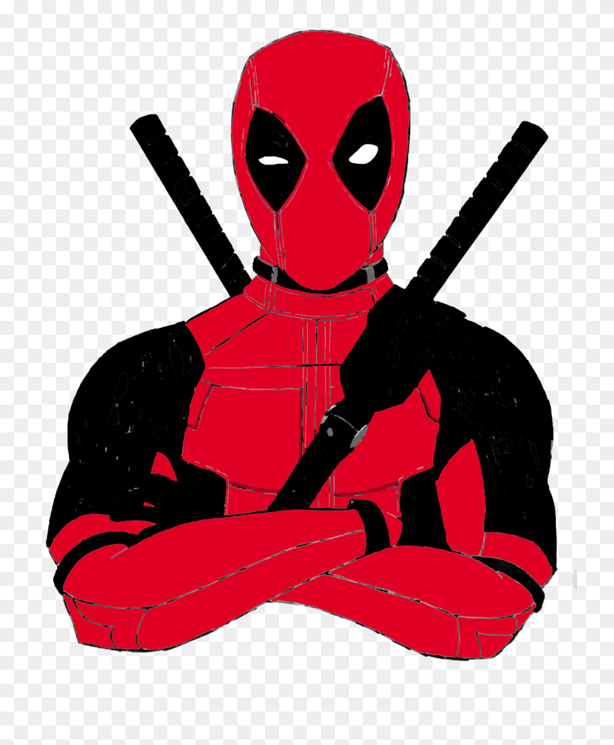 Deadpool Clipart Kisses, Picture - Deadpool Clipart - Png Download