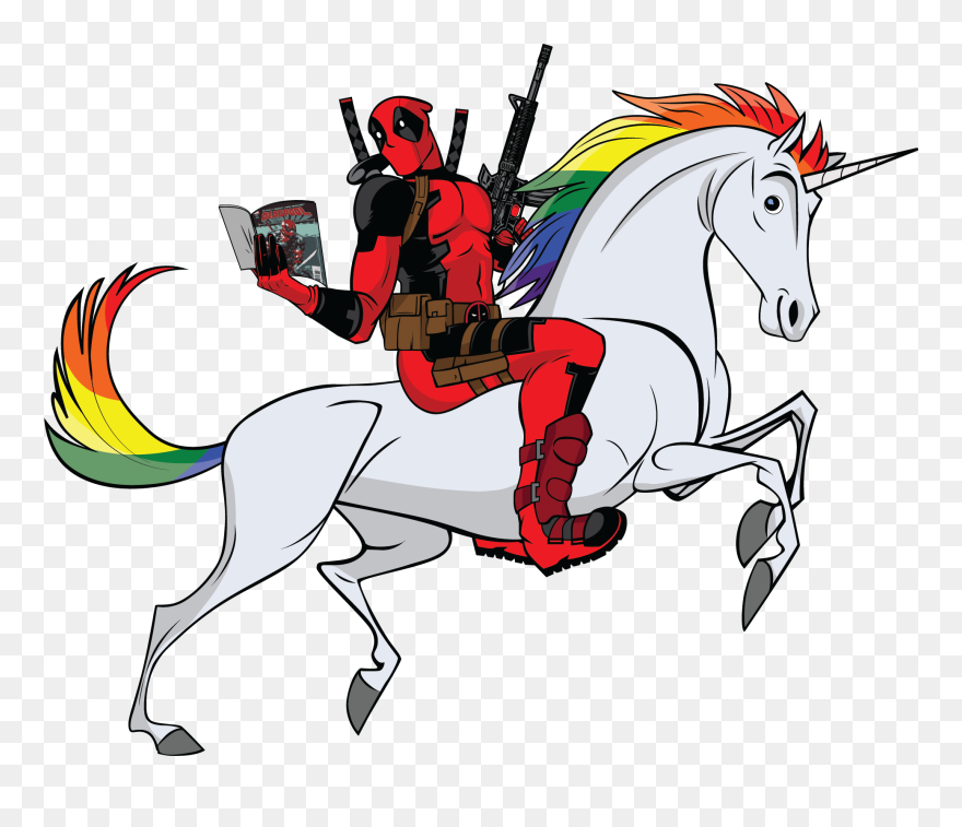 Transparent Deadpool Clip Art - Png Download