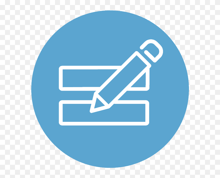 Cigarette Icon Blue Clipart