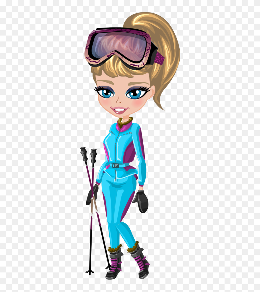 Fashland Esqui De Viaje Clipart