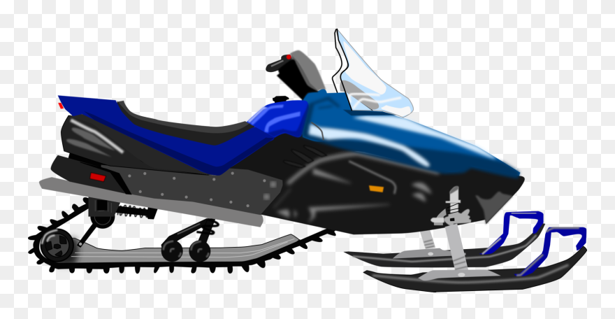 Ski Doo Clipart Graphic Free Stock Vehicle,sled,automotive - Snowmobile Clipart - Png Download