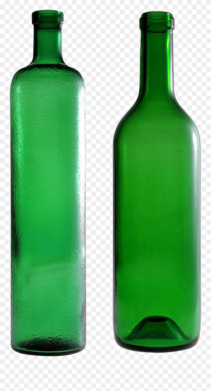 Home » Objects » Bottle » Empty Green Glass Bottle Clipart