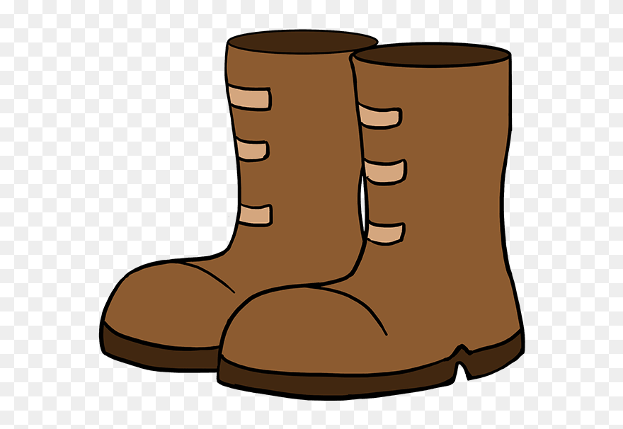 How To Draw Boots - Boots Drawing Clipart