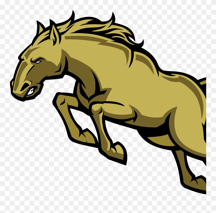 Mustang Clipart Mustang Head - Shadow Ridge High School Mustang - Png Download