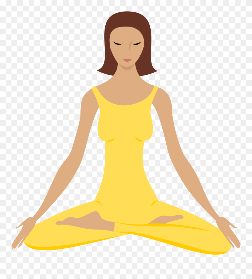 Meditate Clipart - Png Download