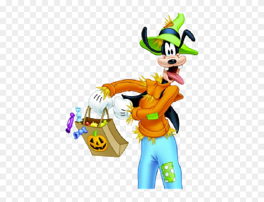 Disney Characters Halloween Clipart