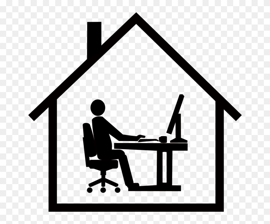 Work Home - Office Chair Logo Png Clipart